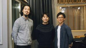 ピアニストの又賀純一郎(中央)とベーシスト山田吉輝(左)、ドラマー永山洋輔(右)