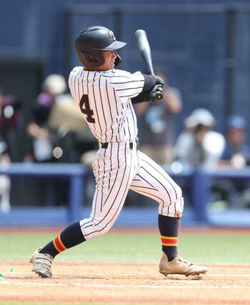 帝京長岡の木村昂暉主将＝エコスタ