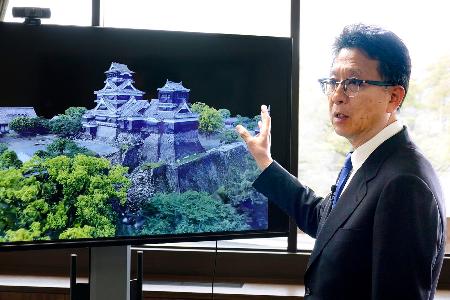 熊本城の復旧】重ねる修復、最新技術活用 災害の備え「3D保存を