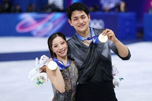 （左から）三浦璃来 、木原龍一　写真：VCG/アフロ