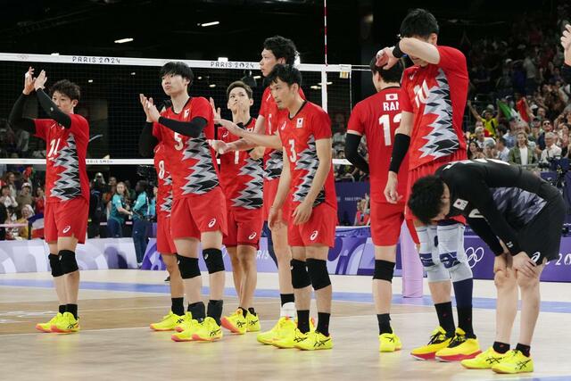 イタリアに敗れた日本＝パリ（共同）