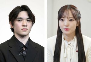 宇野昌磨さん（左）、本田真凜さん