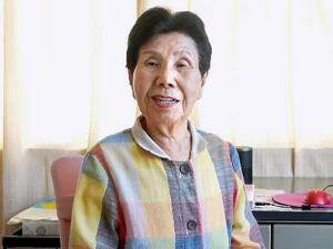 袴田巌さんの再審無罪判決から1年となり、心境を語る姉ひで子さん=26日午前、浜松市(支援者公表の動画から)