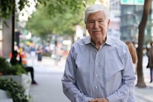 ジョン・リンバートさん=9月、米ニューヨーク(共同)