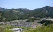 　大規模な山林火災による避難指示の大半が解除されてから一夜明けた岩手県大槌町＝３０日午前