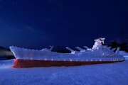 雪の宇宙戦艦ヤマトに最高賞！魚沼市「結の灯り」雪像アートコンテスト　「細部まで凝った」と評価