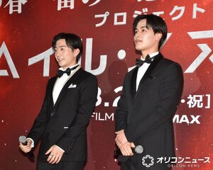 仲良くイベントに登場した（左から）ダイ、シュン （C）ORICON NewS inc.