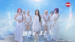 HANA出演「強さを、まとう。」篇より