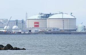 　ＥＮＥＯＳエルエヌジーサービスの「八戸ＬＮＧターミナル」＝２０２５年１２月１０日、青森県八戸市