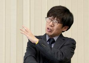 愛知学院大准教授の広中一成さん