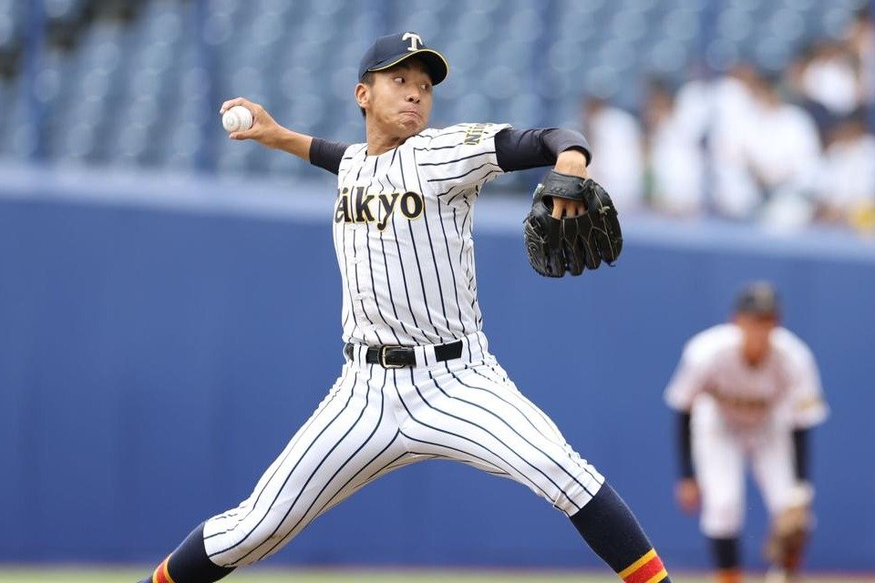 夏の高校野球2024・新潟］大勢のスカウトの前でも「平常心」、帝京長岡