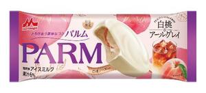 森永乳業のアイス「PARM(パルム) 白桃&アールグレイ」