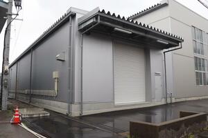 北川グレステック長岡研究所のクリーンルームが入る建物＝長岡市