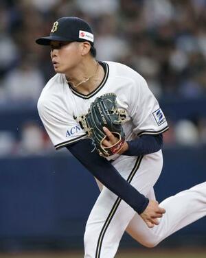 楽天戦に先発したオリックス・山下=京セラドーム
