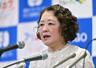2026年の年頭記者会見で話す連合の芳野友子会長
