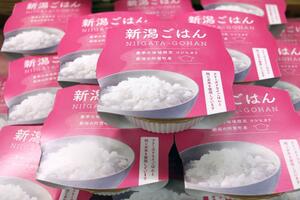 世界的食品品評会で3年連続金賞のコシヒカリを使った「新潟ごはん」