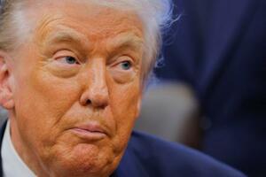 トランプ米大統領=3日、ワシントン(ロイター=共同)