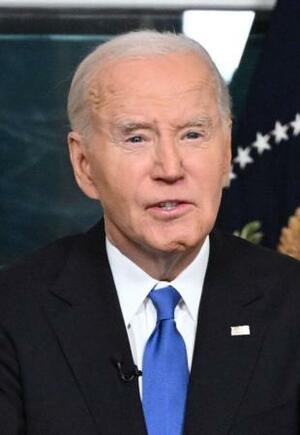 バイデン前米大統領(ゲッティ=共同)