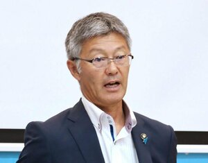 柏崎市の桜井雅浩市長＝８月７日