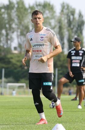 前節、初出場でFWマテウス・モラエス=聖籠町