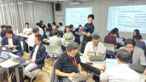 生成AIの地域への普及拡大について意見交換した地方新聞社AI研究会=東京都港区