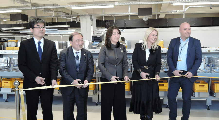 東芝】スロベニア郵便リュブリャナ局に新型郵便区分機「TT-2000」を