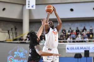 ２６得点と活躍した新潟のマック＝大垣市総合体育館（新潟アルビレックスＢＢ提供）