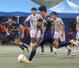 延長戦後半、開志学園JSCの阿部日夏太が勝ち越しのPKを決め4-3