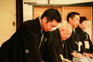 映画「浪曲師になってしまった！」の一場面