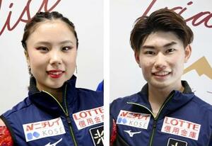 　吉田唄菜、森田真沙也組＝１０月