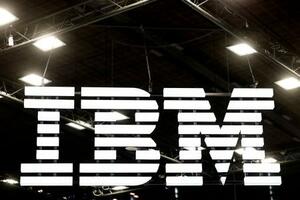　ＩＢＭのロゴ（ロイター＝共同）