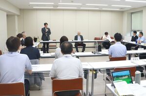 にいがた脳心センターとの連携を協議した県循環器病対策推進協議会=17日、県庁