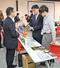 防災関連商品を扱う企業と自治体のマッチングを図った催し＝長岡市大手通２