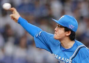 8回無失点で3勝目を挙げた日本ハム・北山=京セラドーム