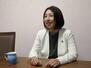 取材に応じる竹山真美弁護士
