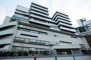 　埼玉県立小児医療センター＝１１日午後、さいたま市中央区