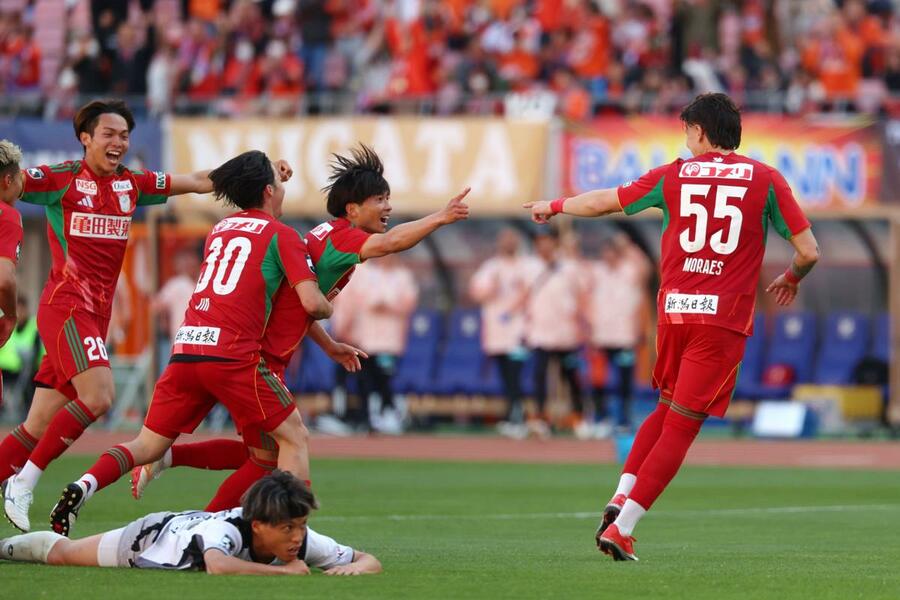 アルビレックス新潟］FW若月大和に迷いなし、ホーム連勝へ導く決勝