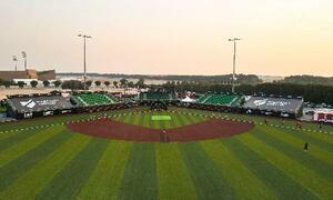 　ＵＡＥ・ドバイ郊外にあるベースボール・ユナイテッドの球場＝２０２５年１２月（ベースボール・ユナイテッド提供・共同）