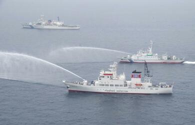 日本海の好漁場「大和堆」、違法操業の外国漁船へ対応を 第9管区海上