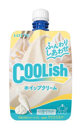 　ロッテの「クーリッシュ　ホイップクリーム」