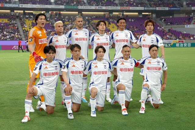 京都－新潟　新潟の先発メンバー＝サンガＳ