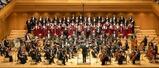 ミコラ・ジャジューラさんが指揮したウクライナ国立歌劇場管弦楽団の公演での「第九」の演奏＝２０２５年１２月、東京都新宿区の東京オペラシティコンサートホール（（ｃ）ＫＯＲＡＮＳＨＡ）