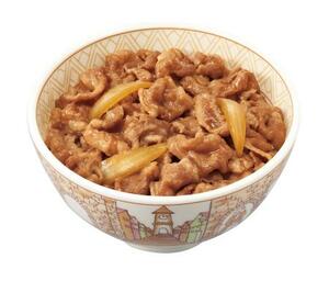 　すき家の牛丼「並盛」