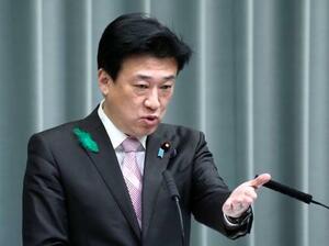 　記者会見する木原官房長官＝２０日午前、首相官邸