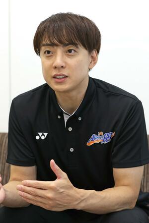 バスケットボールBリーグ新潟アルビレックスBBの五十嵐圭選手