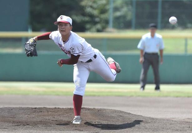 
村上桜ケ丘の渡邉壮汰
