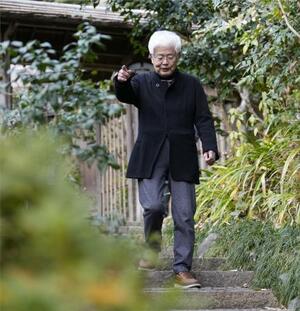 養老孟司さん(撮影・小倉元司)