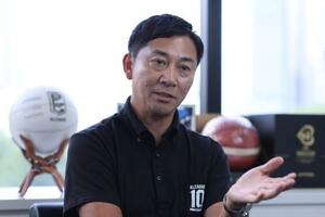 バスケットボールBリーグチェアマンの島田慎二さん