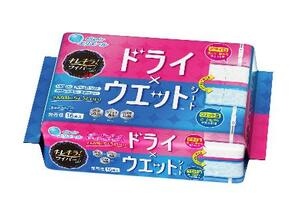 大王製紙の「キレキラ!ワイパー ドライ×ウエットシート」