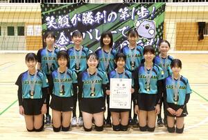 全国大会に出場する笹神スポーツ少年団=阿賀野市笹岡